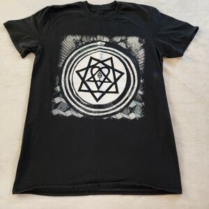 Him Black Tshirt With Snake Graphic Size Medium